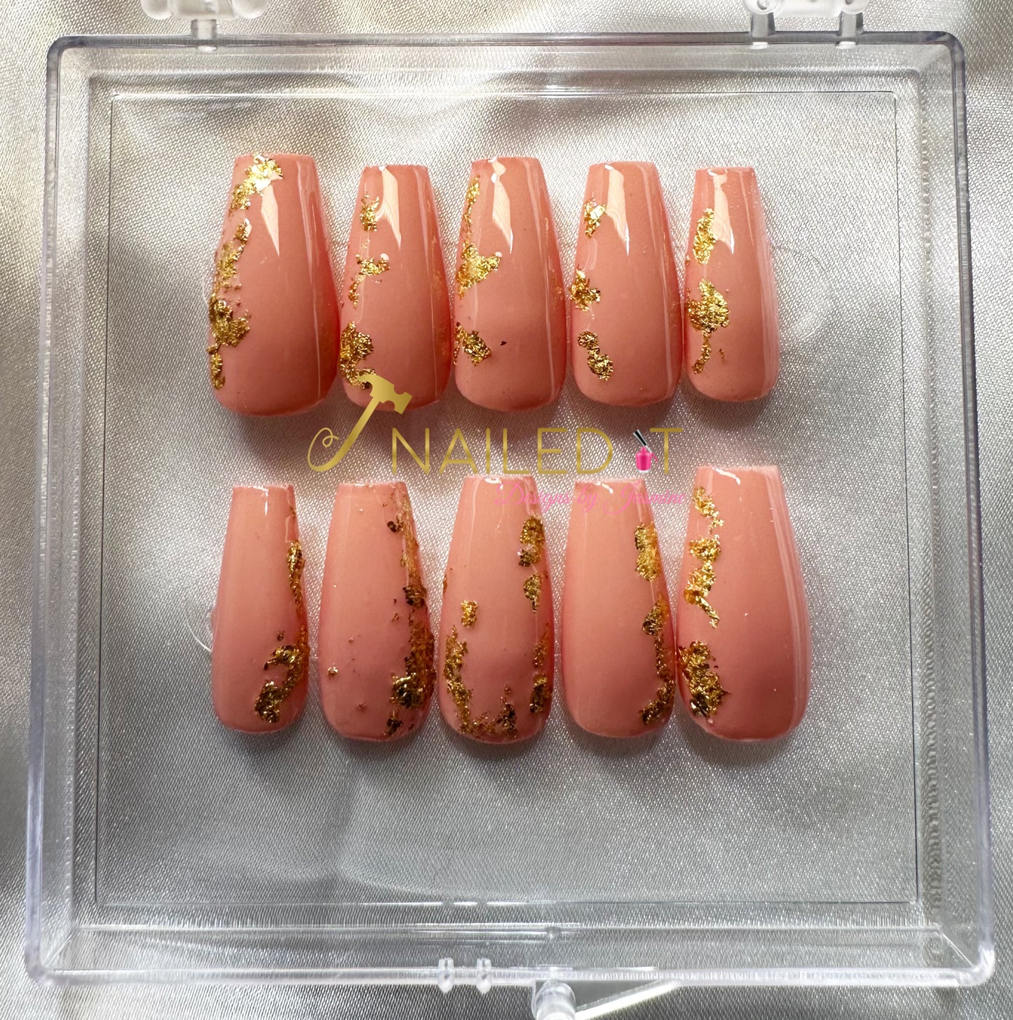 Nude w/Gold Flakes