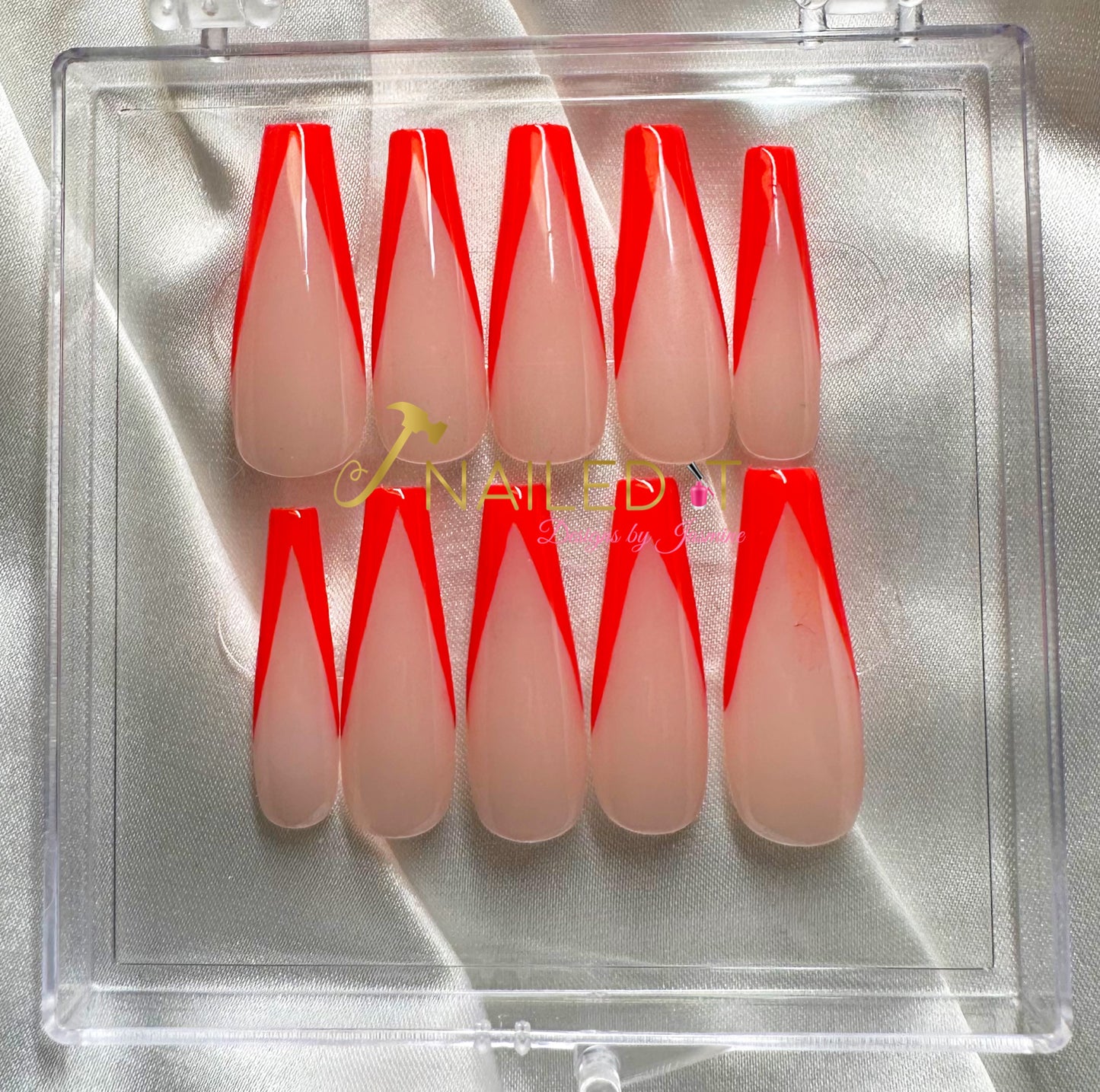 Red V-Cuts (Long)