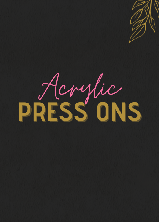 Acrylic Press-Ons