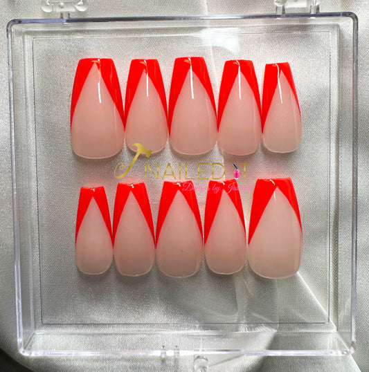 Red V-Cuts (Short/Medium)